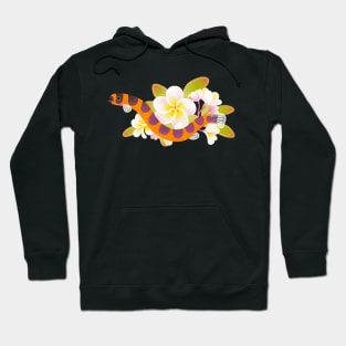 Kuhli loach and plumeria Hoodie